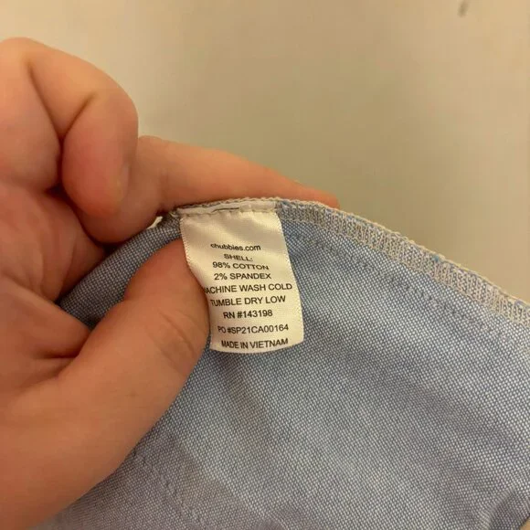 Chubbies The Khakinators 5.5” Chino Khaki Shorts Size 32 - Picture 6 of 14